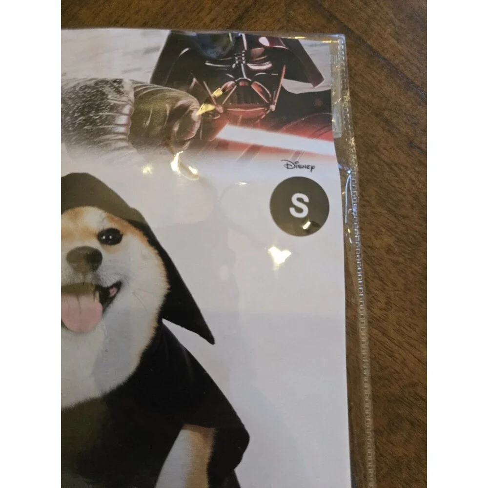 Star Wars Darth Vader Dog Costume Small Hood Cape Halloween New Futuristic